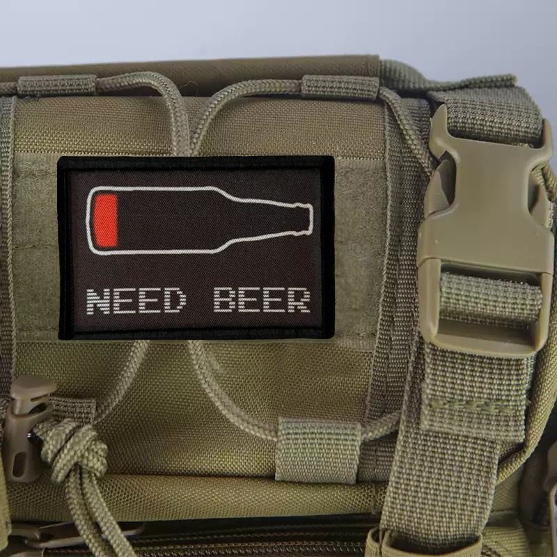 NEED BEER Printed Patch on Clo - Urban Backpack Tactical ulasan dan harga