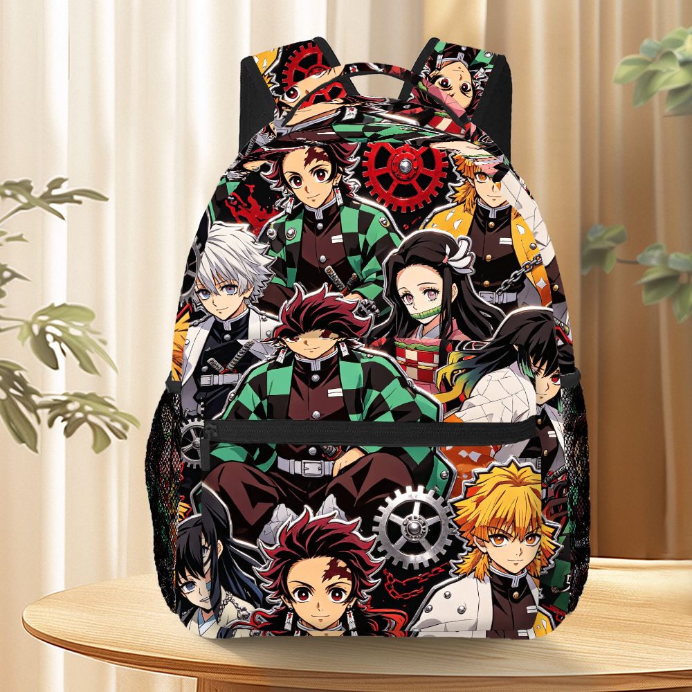 Demon Slayer Anime Backpack Ta - School Backpack Teen ulasan dan harga