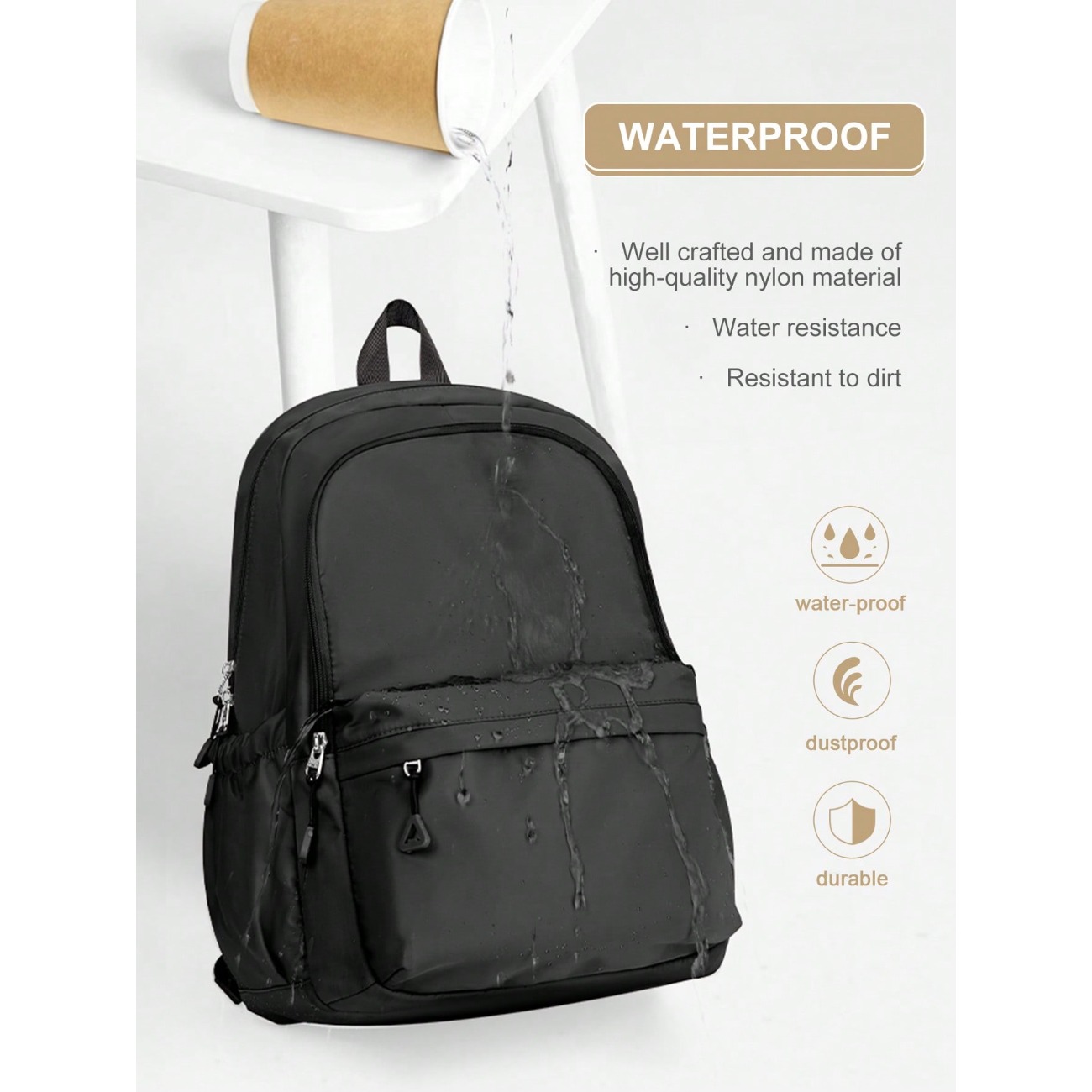 Middle School & High School St - Laptop Backpack 15.6 ulasan dan harga