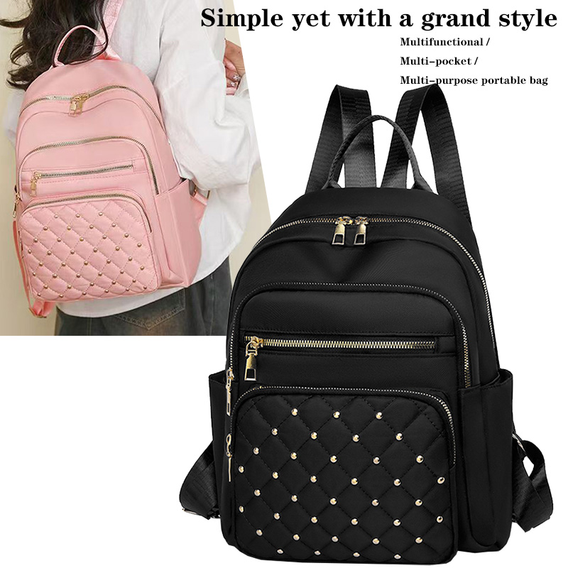 Daily Wear Soft Fabric Women B - Canvas Backpack Casual ulasan dan harga