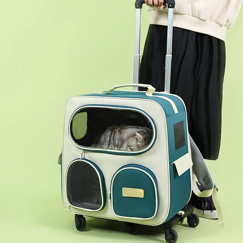 Portable 11.5 Kg Cat Carrier B - Foldable Backpack Small ulasan dan harga