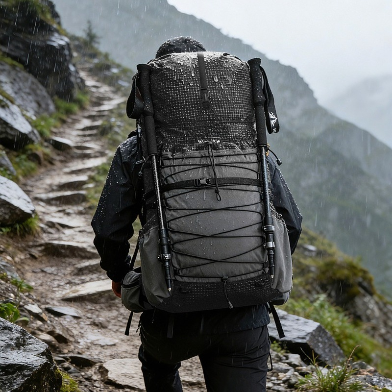 70L Lightweight Internal Frame - Rain Cover Backpack ulasan dan harga