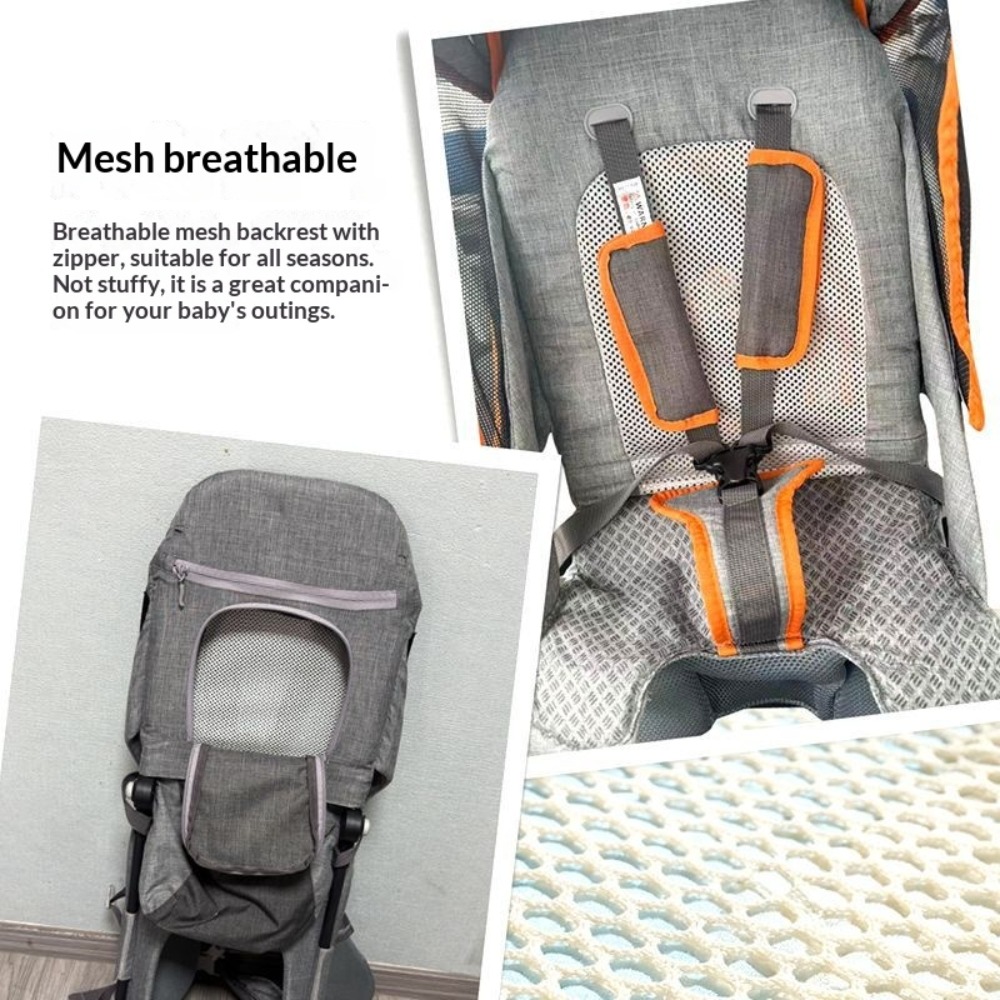 Infant Shoulder Saddle Carrier - Rain Cover Backpack ulasan dan harga