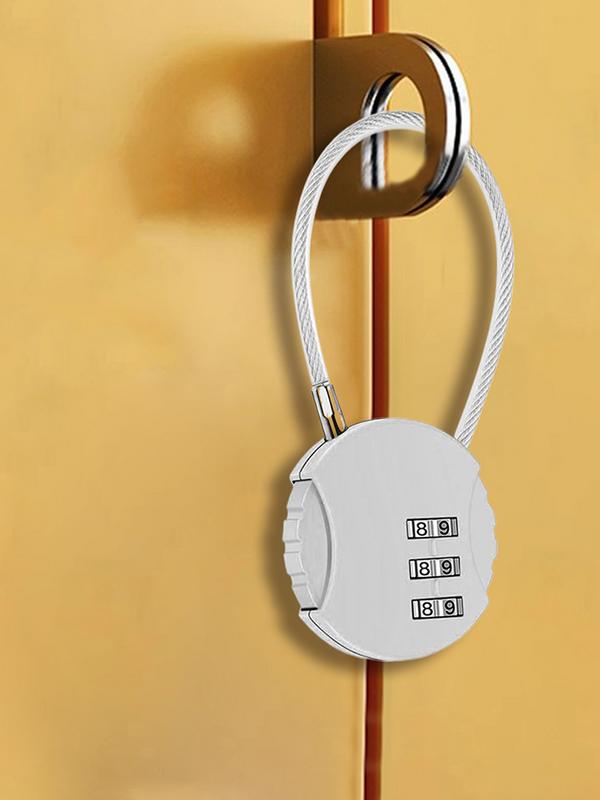 Round Shape Luggage Combo Lock - Backpack Lock Combo ulasan dan harga
